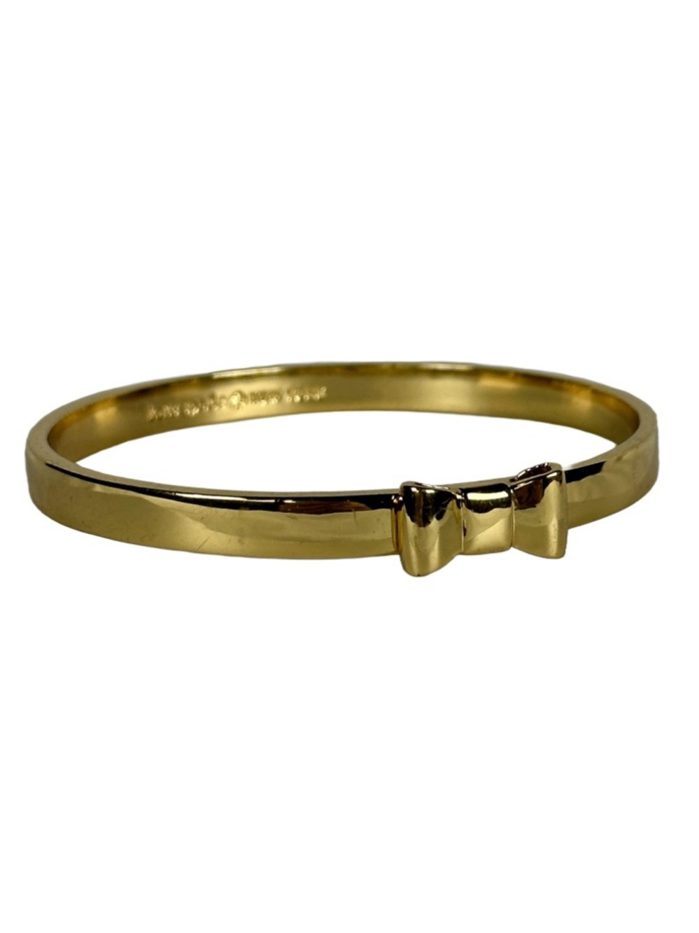 Kate Spade Gold-Plated Take A Bow Bangle Bracelet